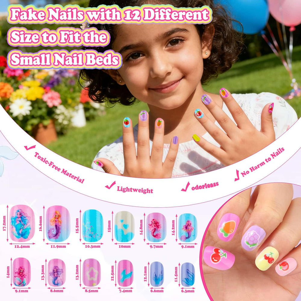Audab designs ongles enfants, plus de 200 motifs variés