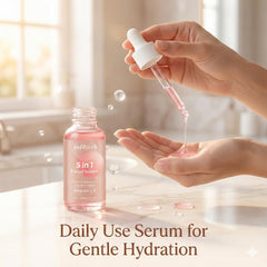 Sérum Aufdzceh avec niacinamide et collagène, nourrissant sans alourdir.