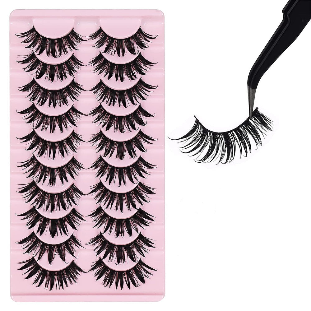 Augenli cils 3D effet clusters 16mm pour un rendu naturel.