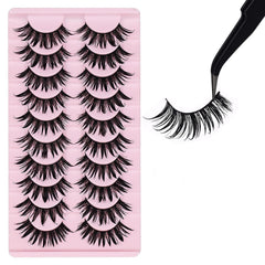 Augenli cils 3D effet clusters 16mm pour un rendu naturel.