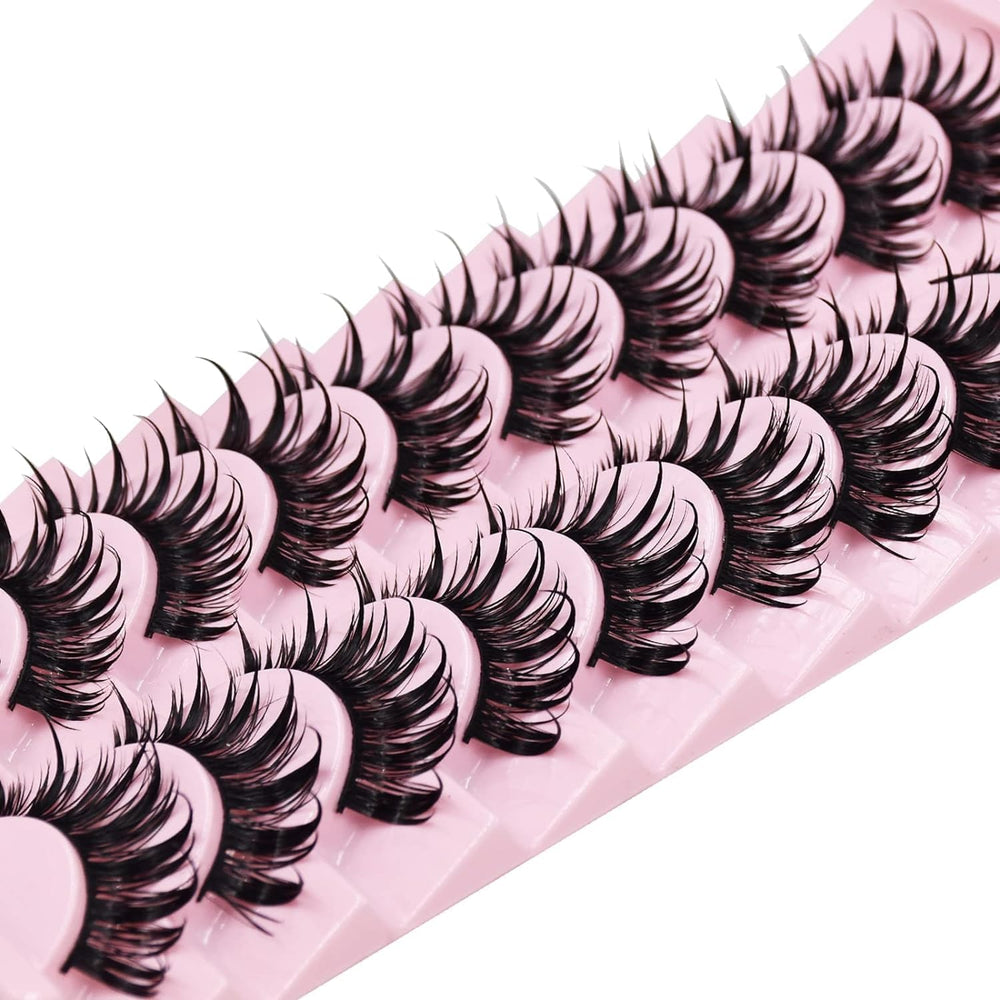 Augenli cils anime 16mm aspect naturel, idéal pour cosplay.