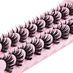 Augenli cils anime 16mm aspect naturel, idéal pour cosplay.