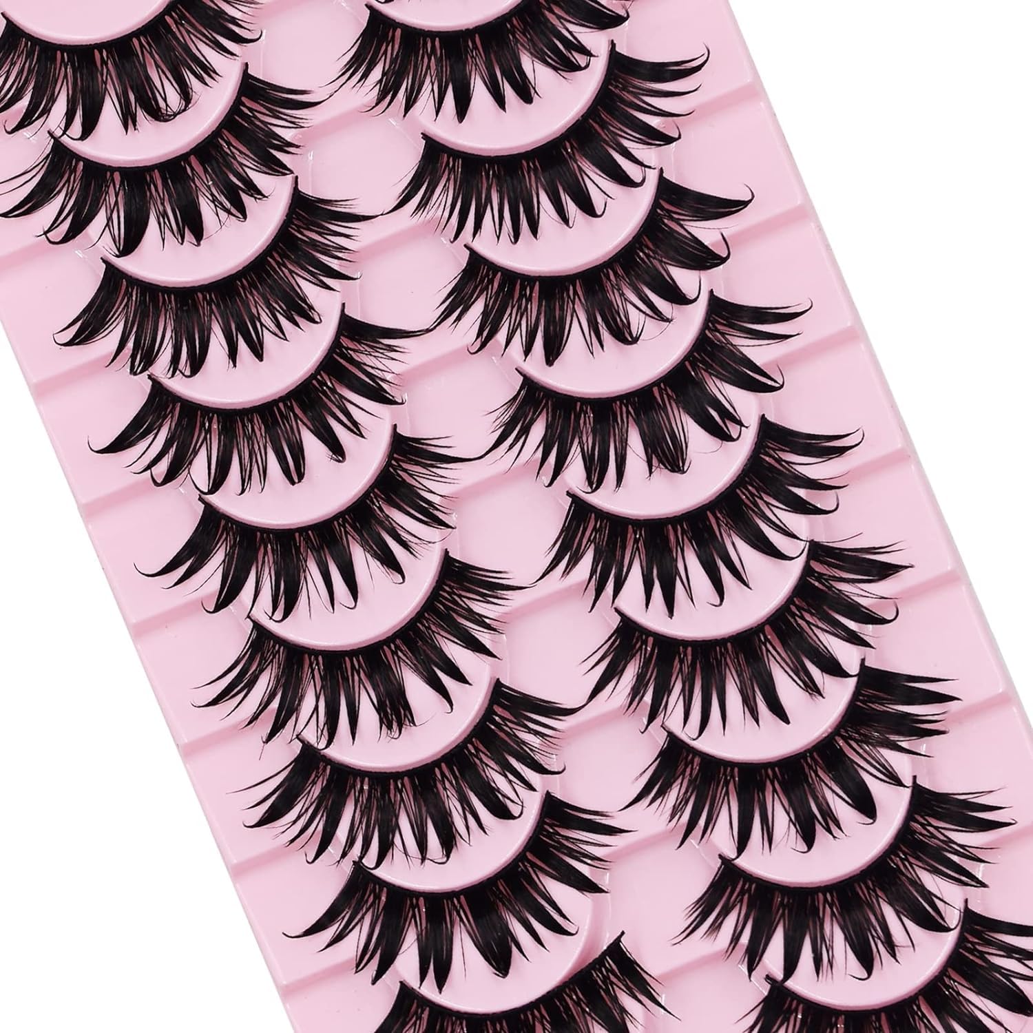 Augenli cils cosplay manga 16mm, parfait pour costumes.