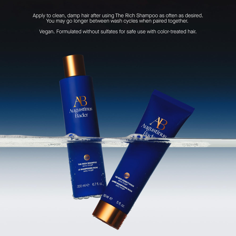 Le The Rich Conditioner, emballage élégant et minimaliste.
