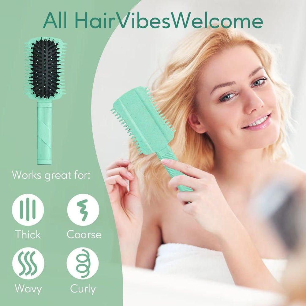 Auhrjomra: adaptée aux cheveux mouillés ou secs et à toutes textures.