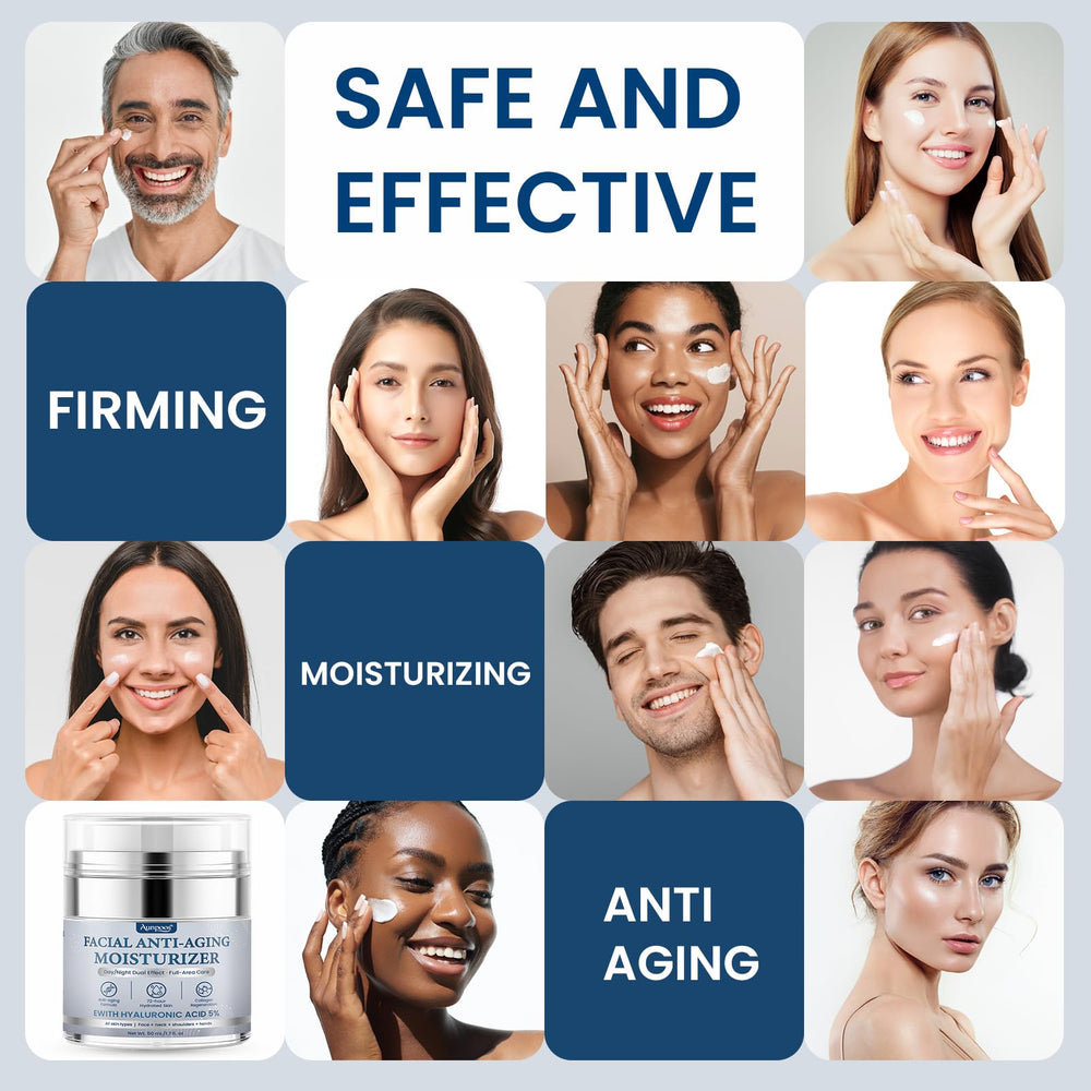 Aunpoos Utilisation Jour Nuit – routine complète pour hydrater et protéger.