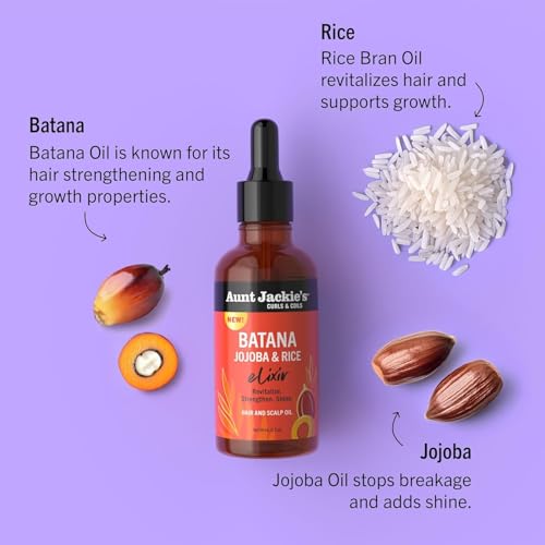 Texture légère de l'huile Batana Jojoba Riz Elixir, facile à appliquer sans alourdir.