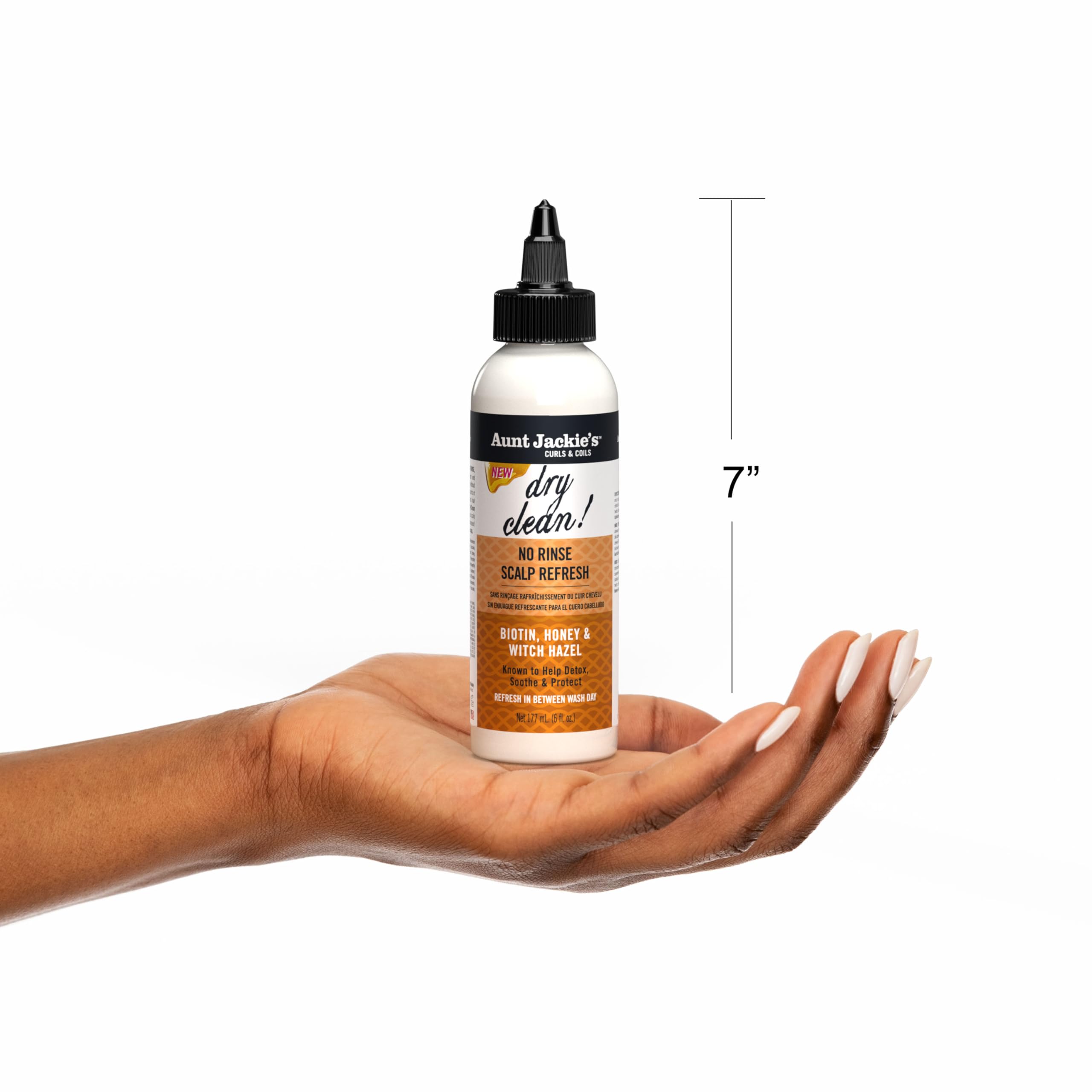 Aunt Jackie's Braid + Twist — Scalposine pour revitaliser le cuir chevelu