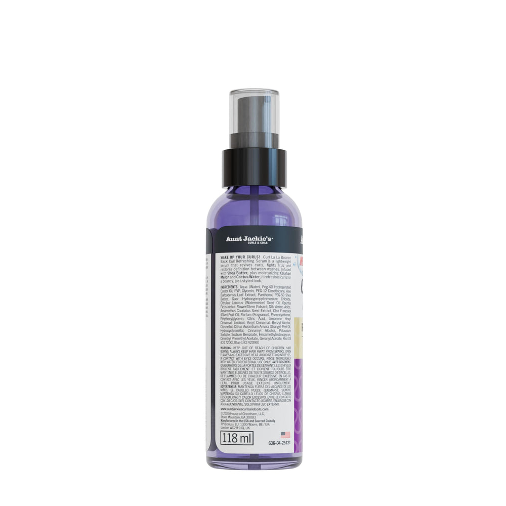 Aunt Jackie's Curls & Coils: utilisation quotidienne facile pour revitaliser les boucles entre lavages.