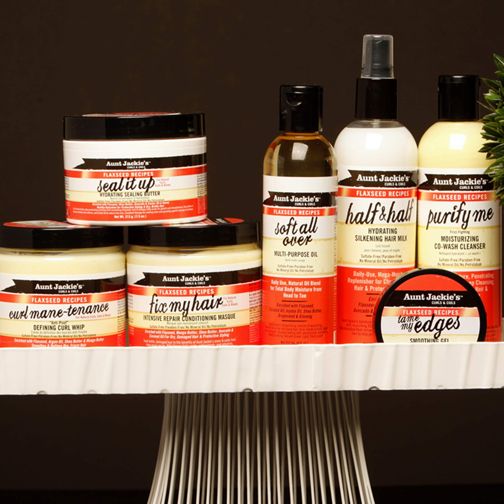 Flacon pulvérisateur Aunt Jackie's – pratique et facile à appliquer sur cheveux