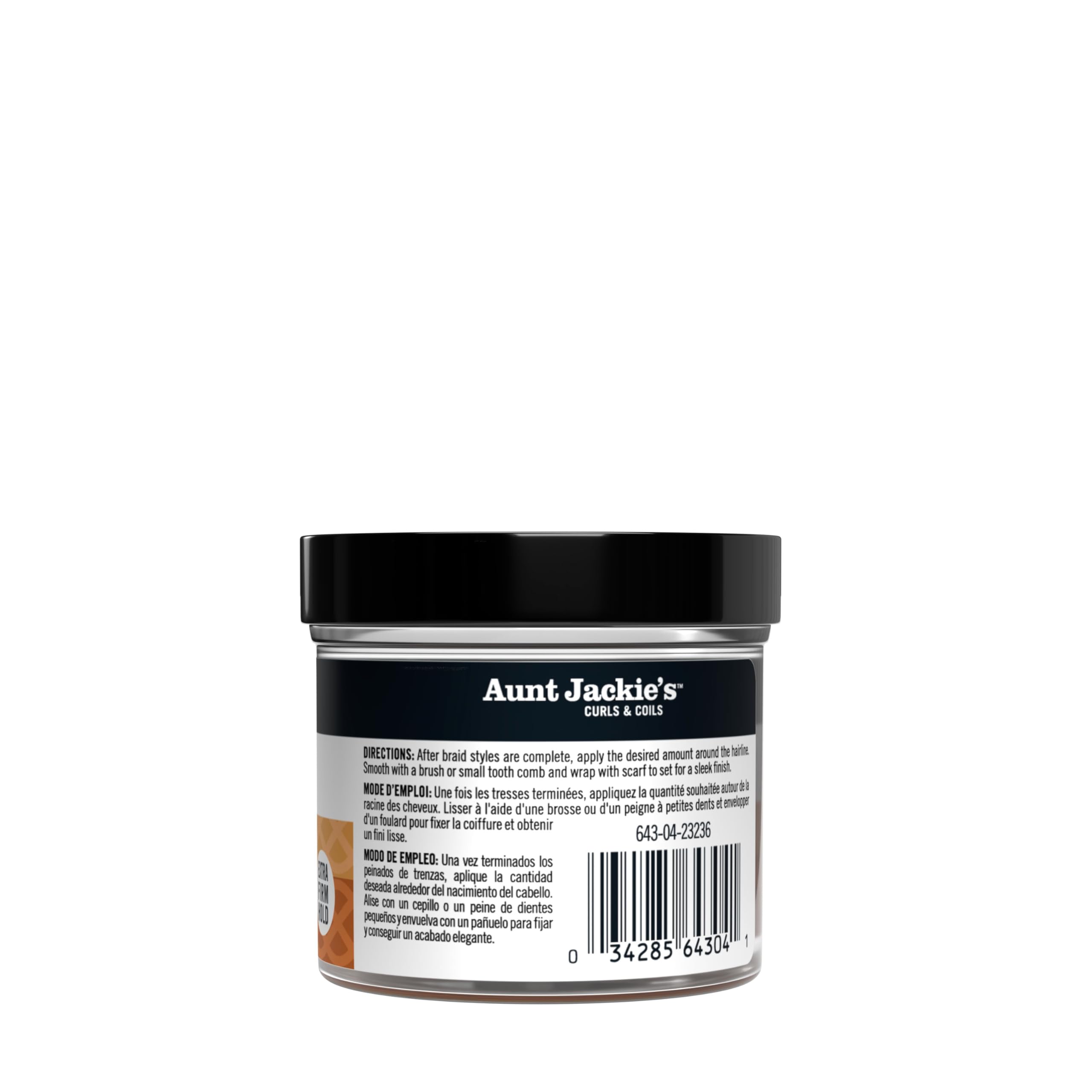 Utilisation rapide pour une coiffure soignée avec Aunt Jackie's.