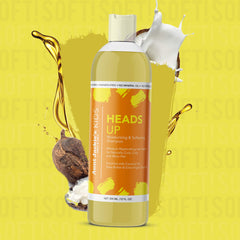 Ingrédients coco-shea-huile olive, nourrissants pour cheveux sensibles