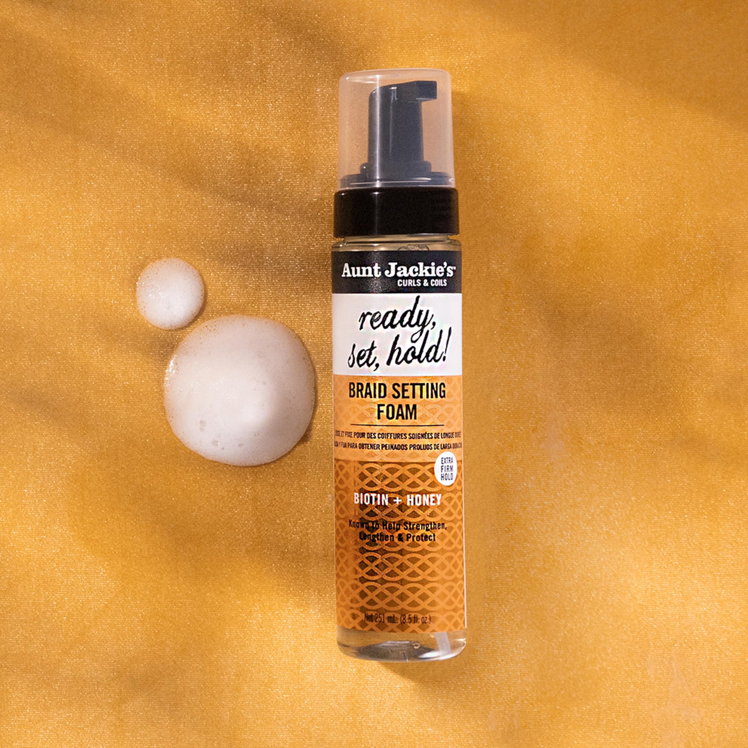 Aunt Jackie's Braid Set Hold: protection des tresses et coiffures.