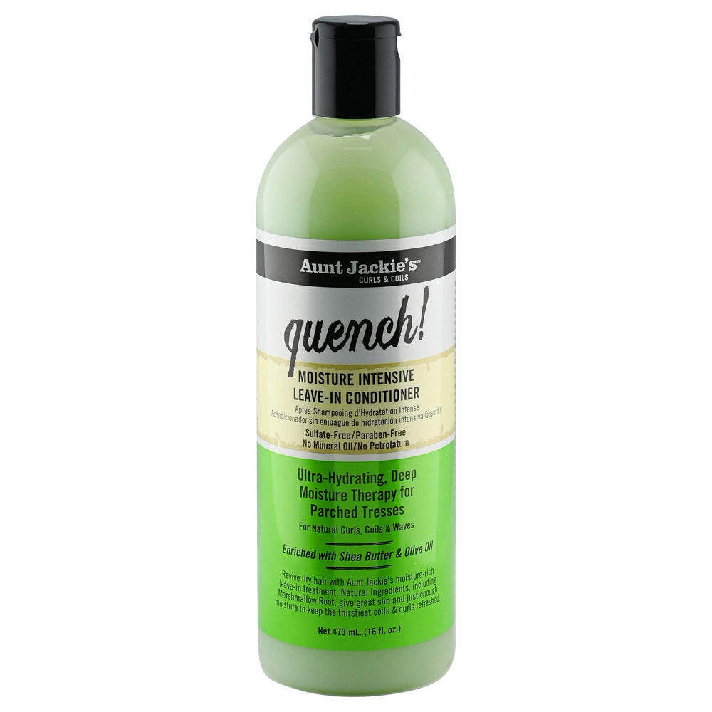 Aunt Jackie's Quench sans rinçage pour boucles naturelles, démêlage en douceur.