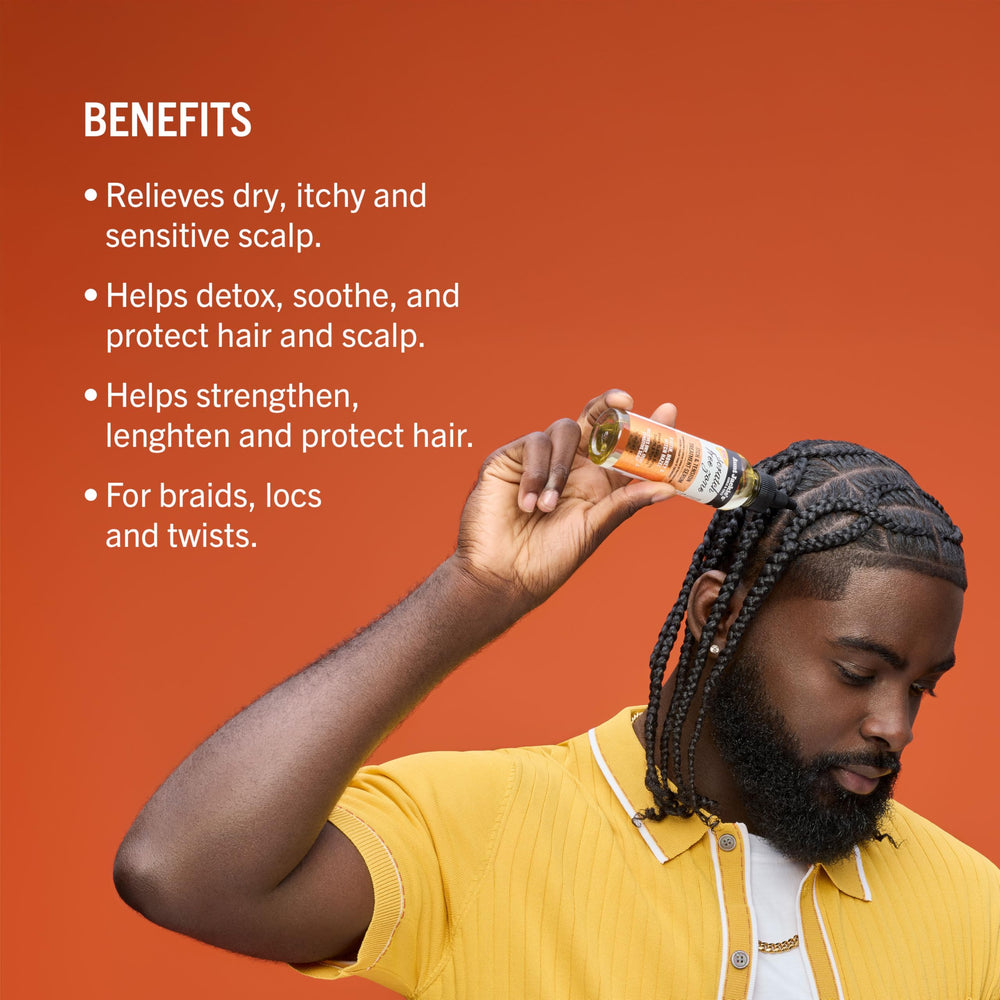 Protection des cheveux protectifs grâce au sérum Aunt Jackie's