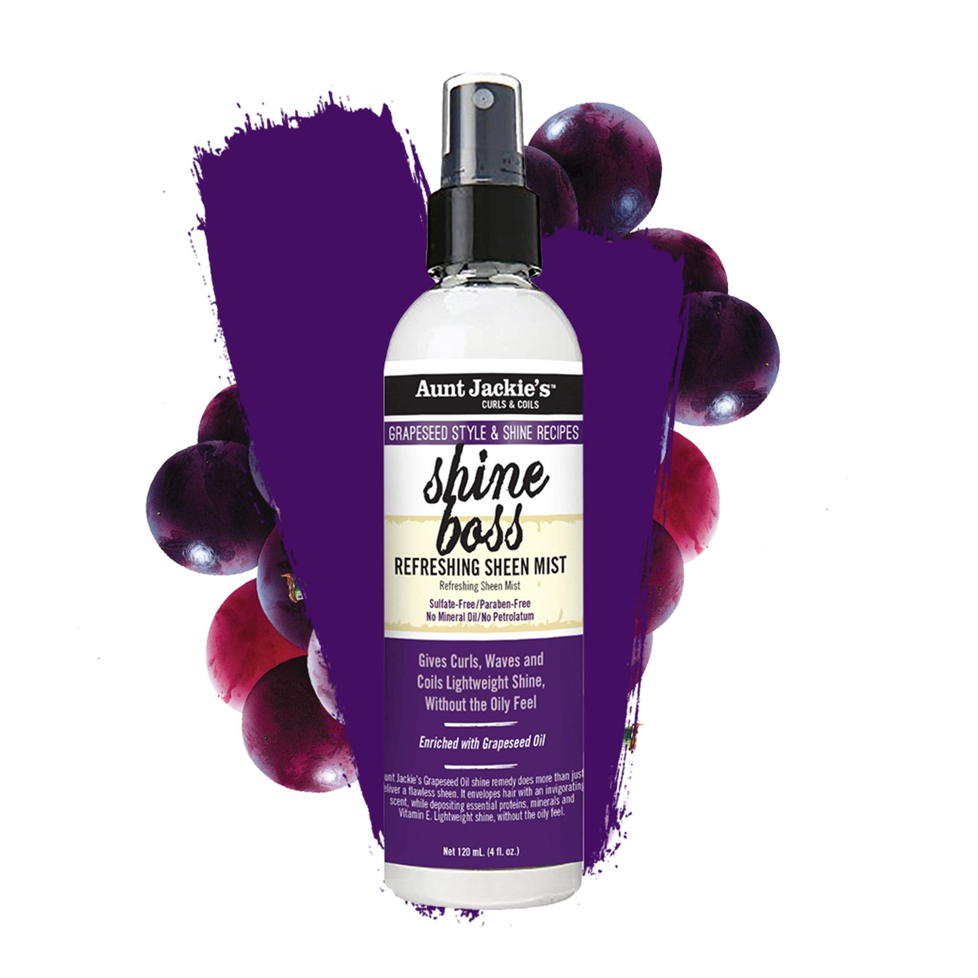 Application sur cheveux humides avec Shine Boss pour démarrer le style