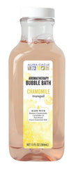 Aura Cacia bain-moussant camomille, parfum apaisant et détente lors du bain.