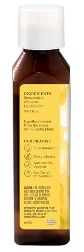 Aura Cacia huile jojoba – massage relaxant grâce à une texture naturelle et douce.