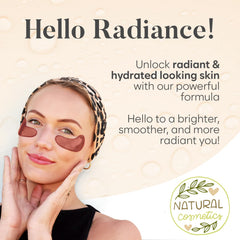 Patchs Aurae yeux avec niacinamide pour améliorer l’élasticité et l’éclat.