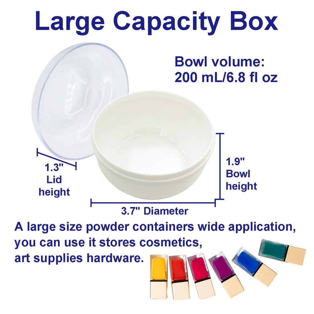 AURASIN conteneur-grande-capacite polyvalent pour cosmétiques et autres petites poudres