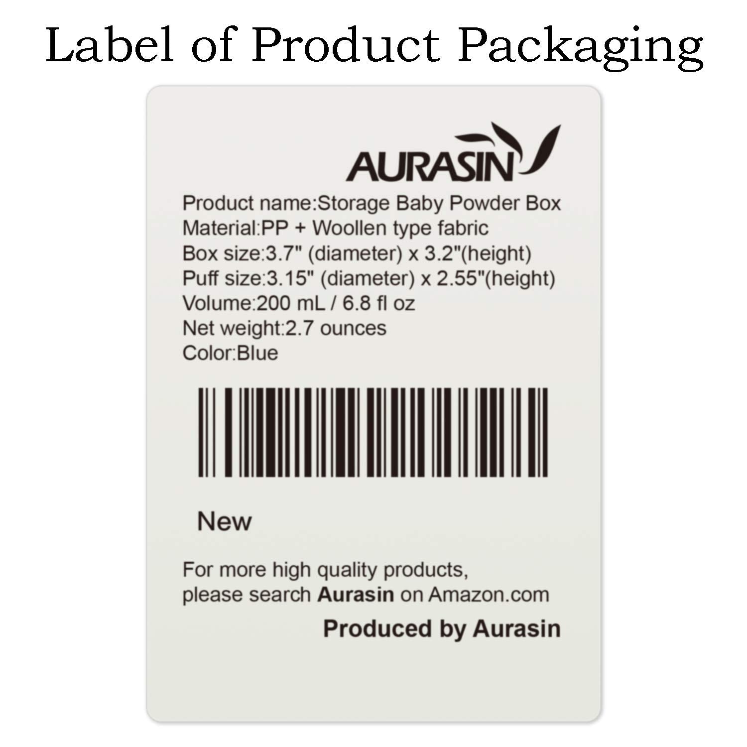 Utilisation polyvalente bleu AURASIN pour cosmétiques et soins.
