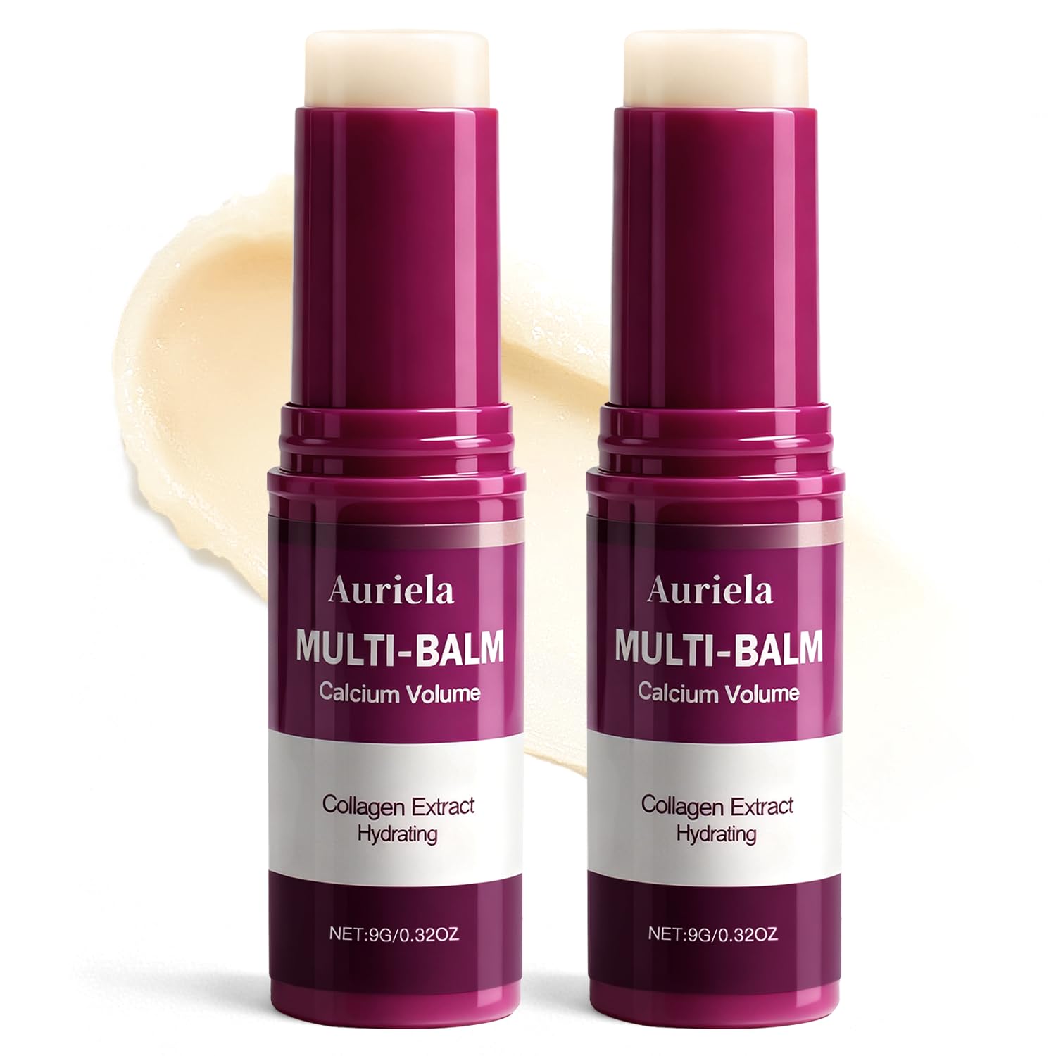 Auriela Calcium Volume Balm Stick – texture soyeuse pour hydratation rapide