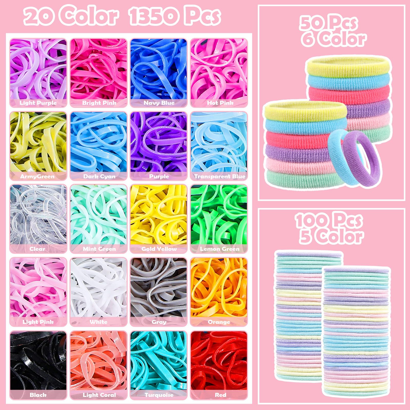Auroray bandes coton seamless, douceur et confort pour cheveux délicats.