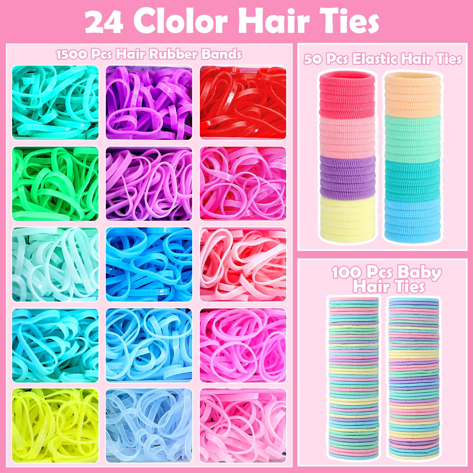 Auroray: pinces-cheveux-minis-fleurs-papillons-etoiles, fixent joliment les mèches pour un look quotidien.