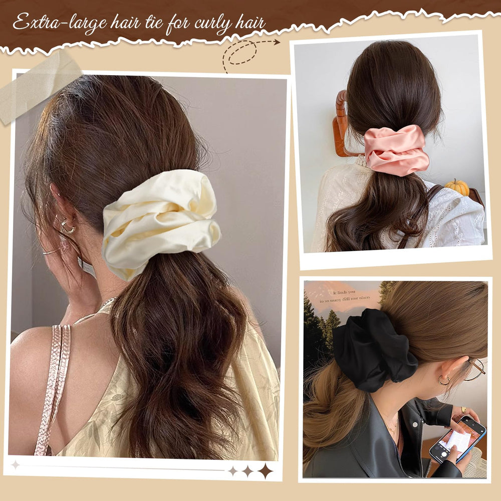 Auroray scrunchies satin durable – conçu pour un usage quotidien sans perte de forme.