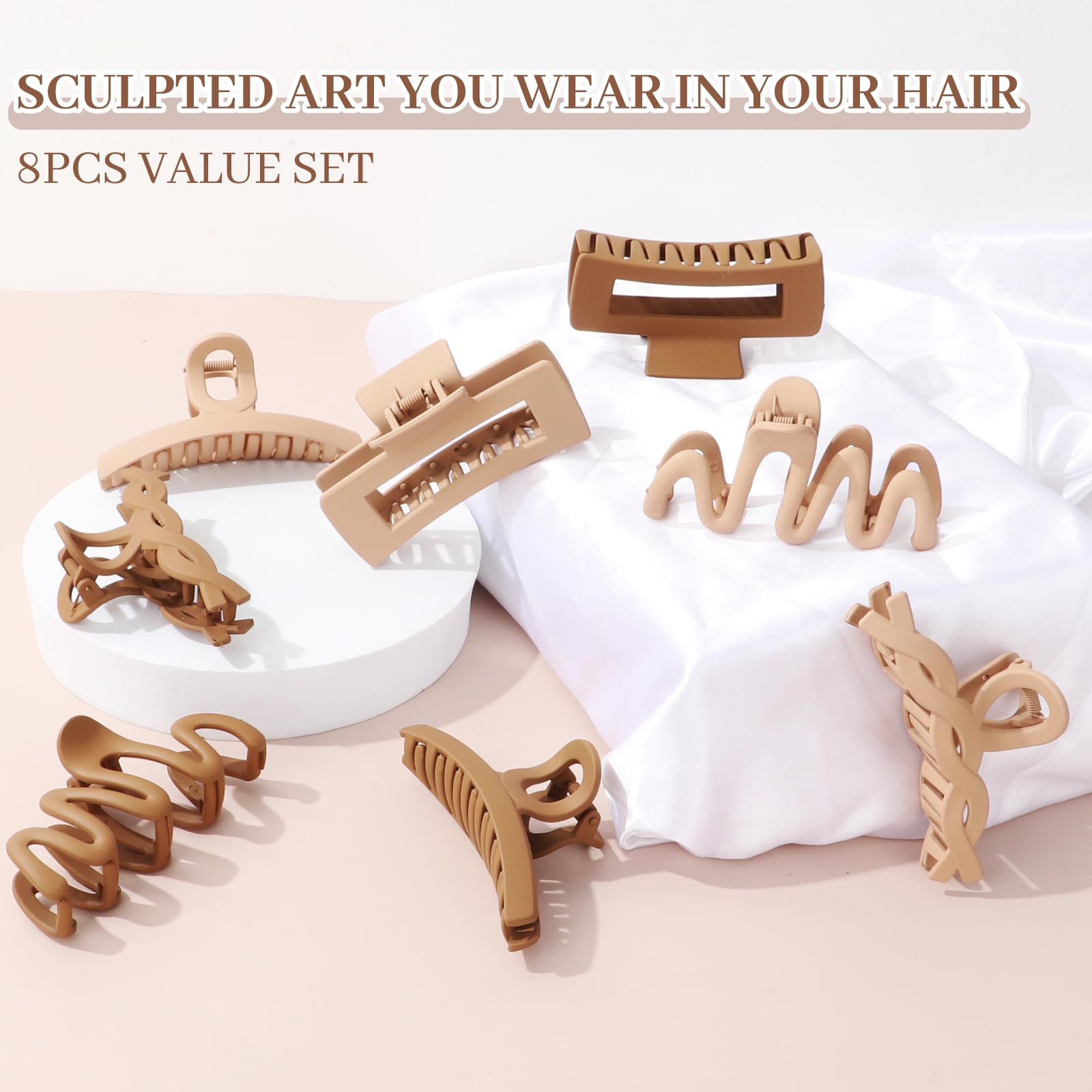 AuroTrends serre-cheveux beige, finition neutre et élégante pour le quotidien.