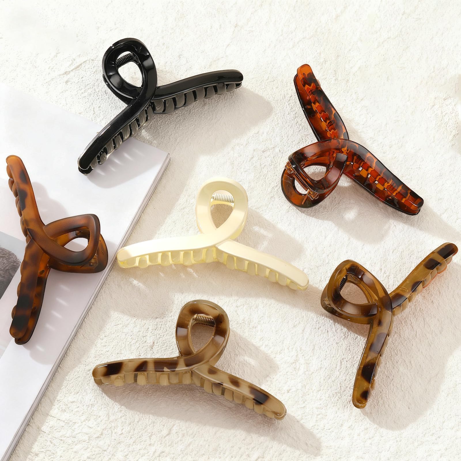Barrette motif tortue moyenne 4,3 pouces par Auseibeely, touche tendance