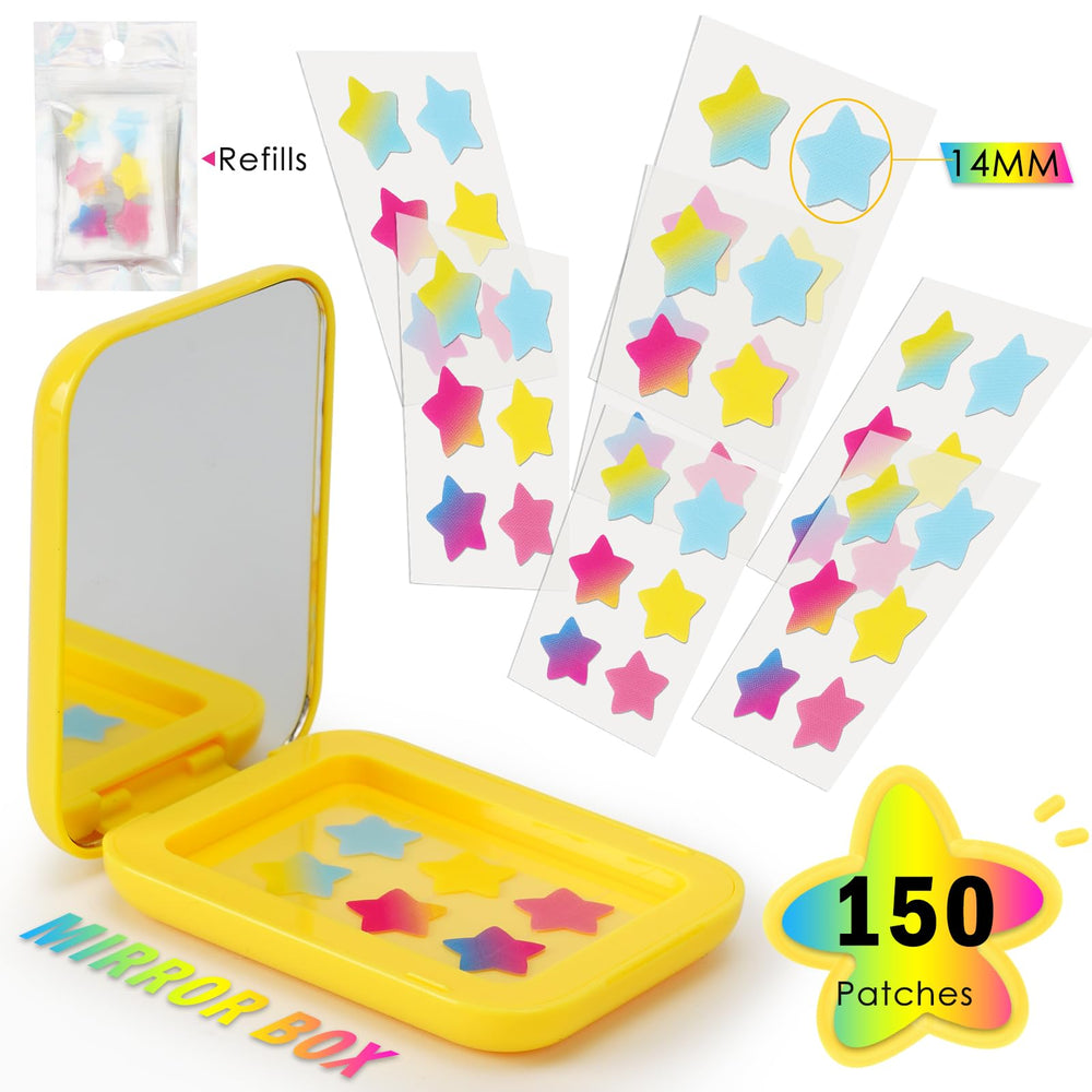 Pansement AUSLKA étoile lavande en hydrocolloïde soin discret et coloré.
