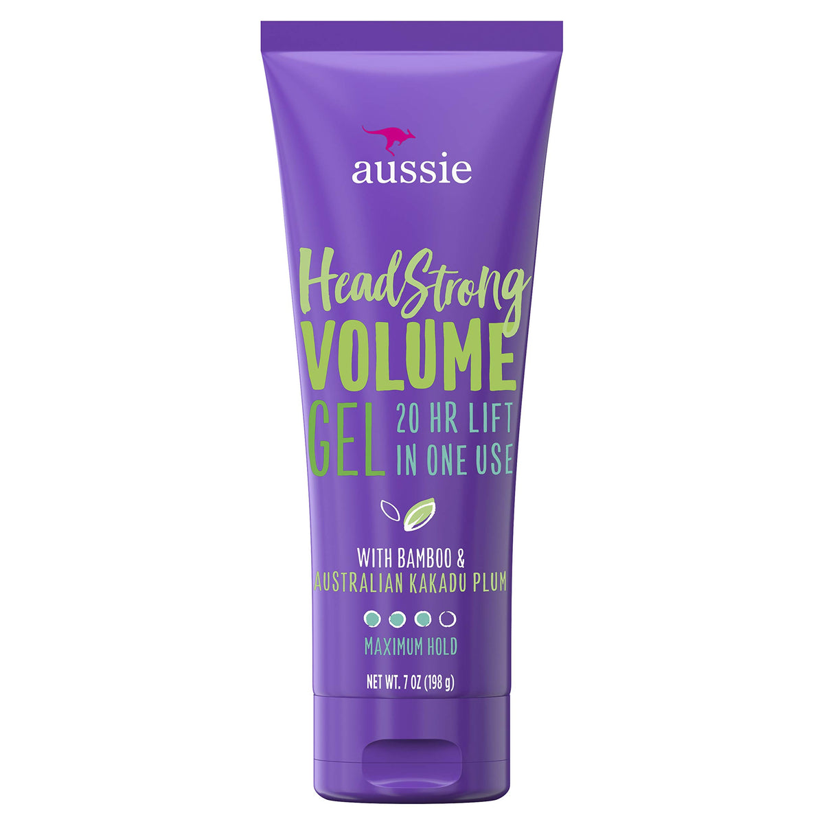 Aussie Headstrong montre la bouteille-texteur pour une prise en main ferme et durable.