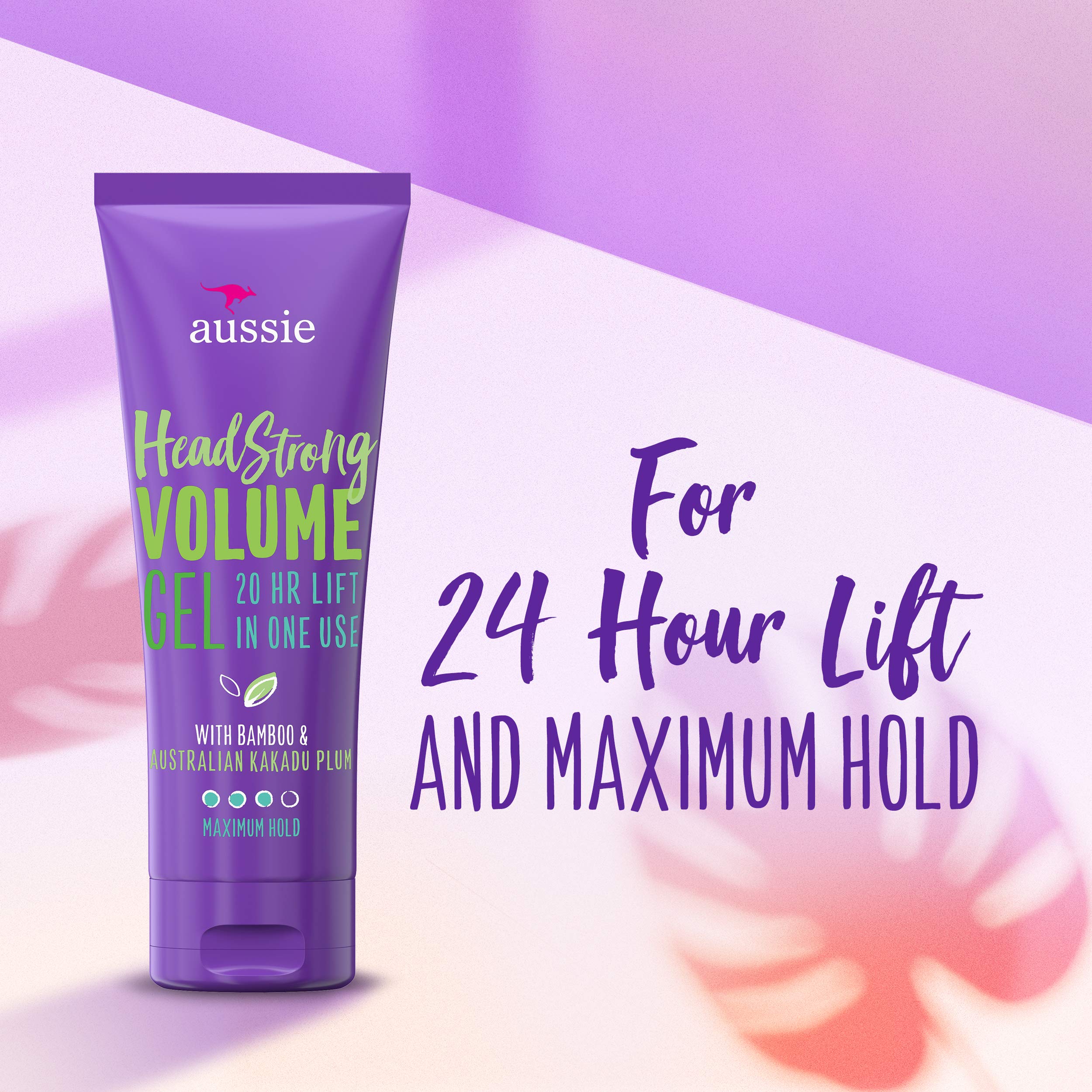 Aussie Headstrong: brillance-tenue offre une apparence soignée et une tenue naturelle.