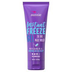 Aussie Instant Freeze: application facile pour définir les cheveux.
