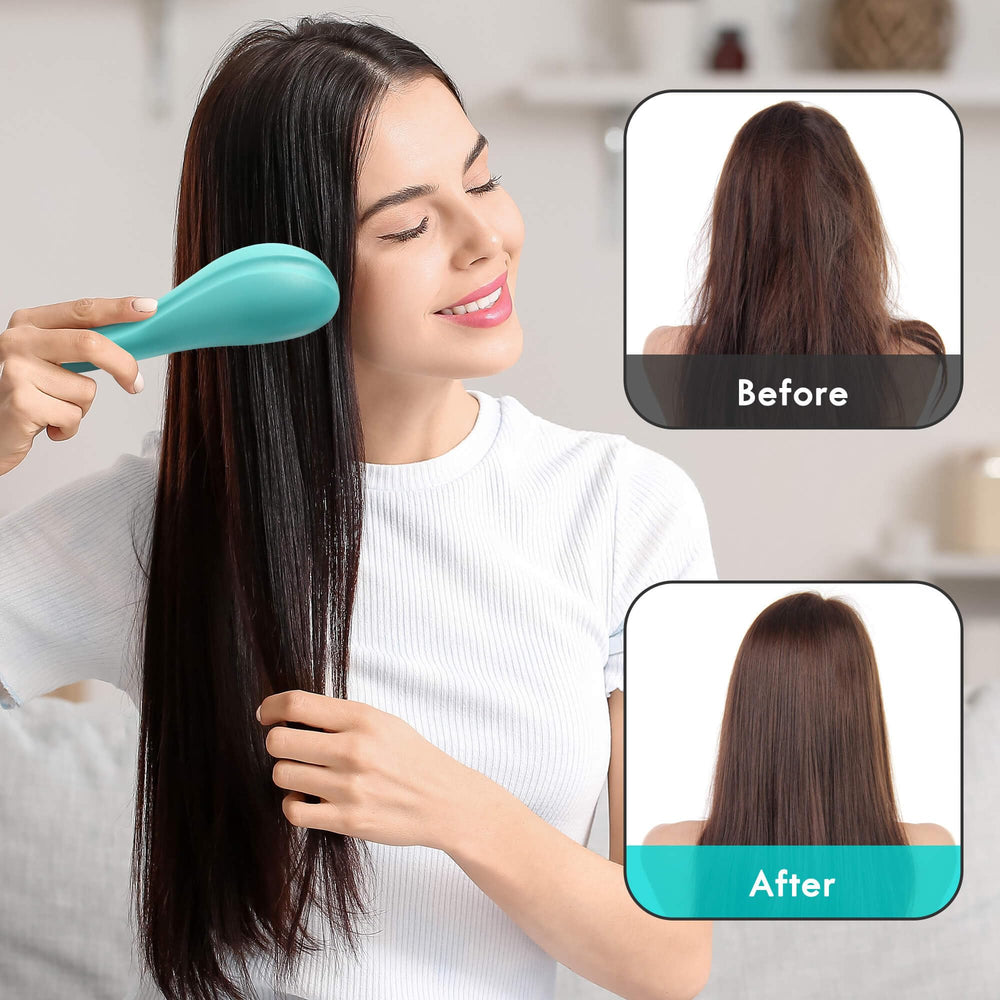 Brosse Aussumy poils coniques flexibles démêlent sans douleur.