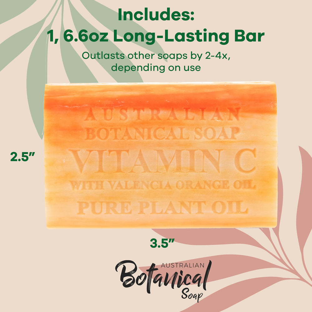 Australian Botanical Soap arôme orange Valencia inspire énergie et bien-être.