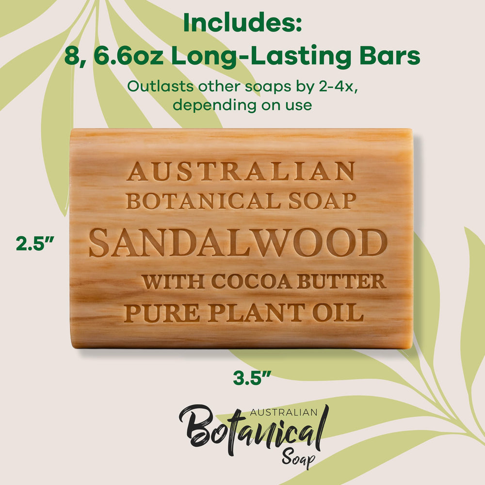 Australian Botanical Soap – beurre de karité africain, hydratation douce pour la peau.