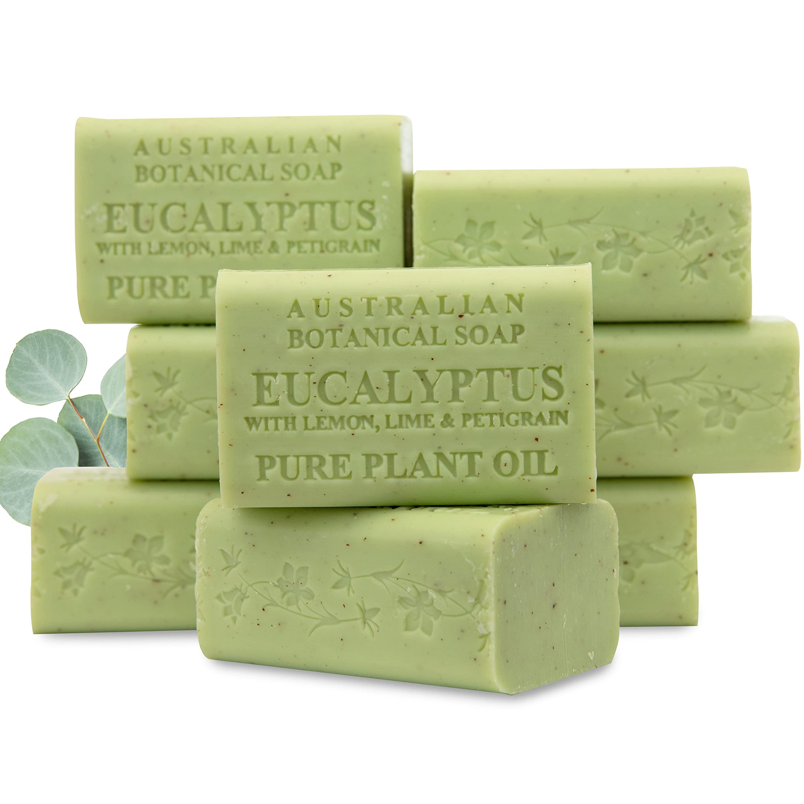 Savon Australian Botanical Soap avec eucalyptus et agrumes, effet rafraîchissant pour la peau