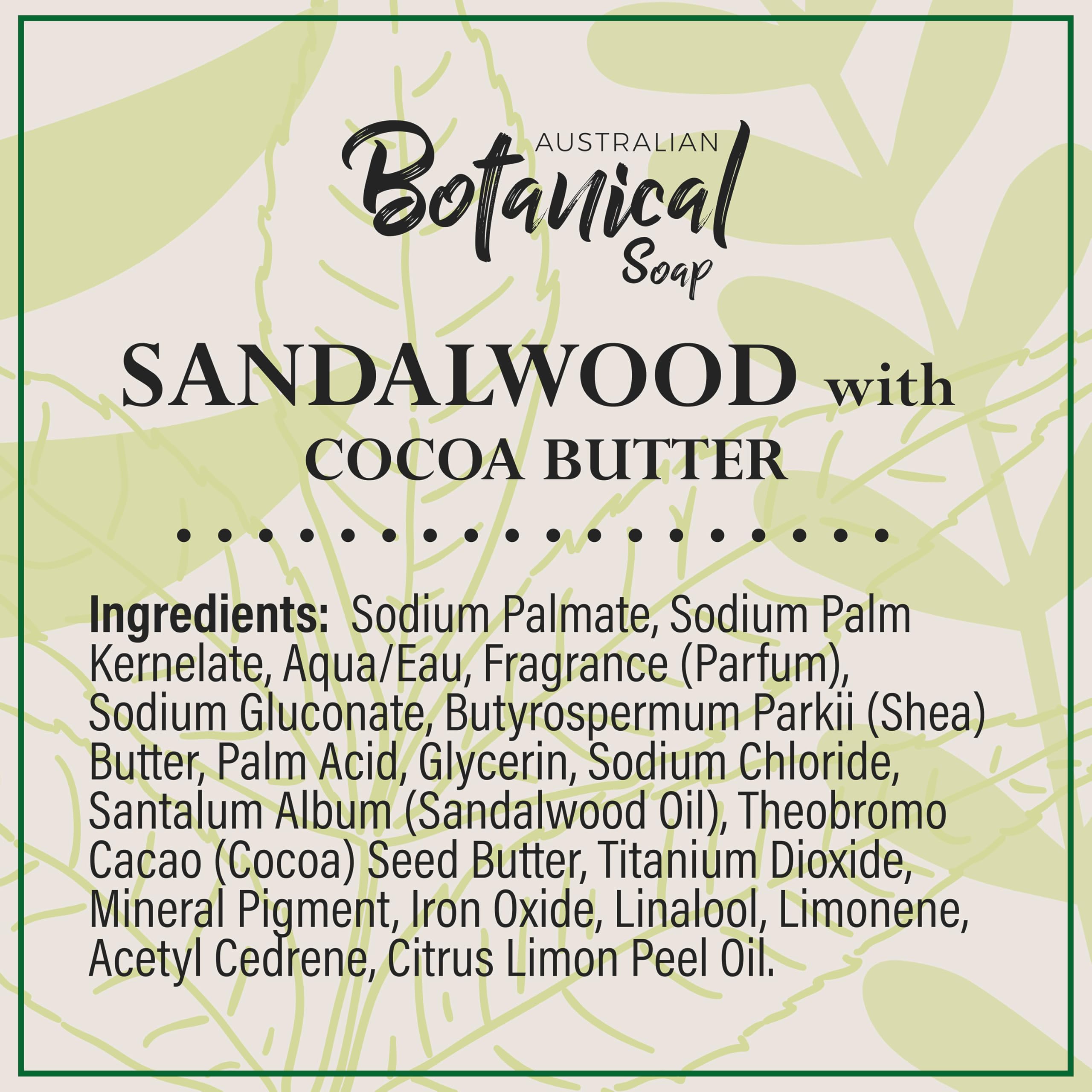 Australian Botanical Soap – hydratation douce lors de la douche, peau satinée.