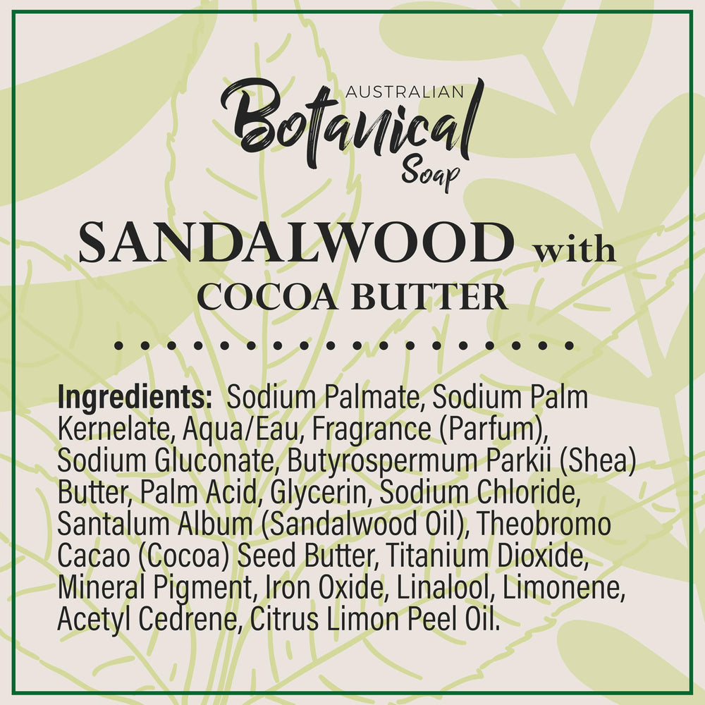 Australian Botanical Soap – hydratation douce lors de la douche, peau satinée.