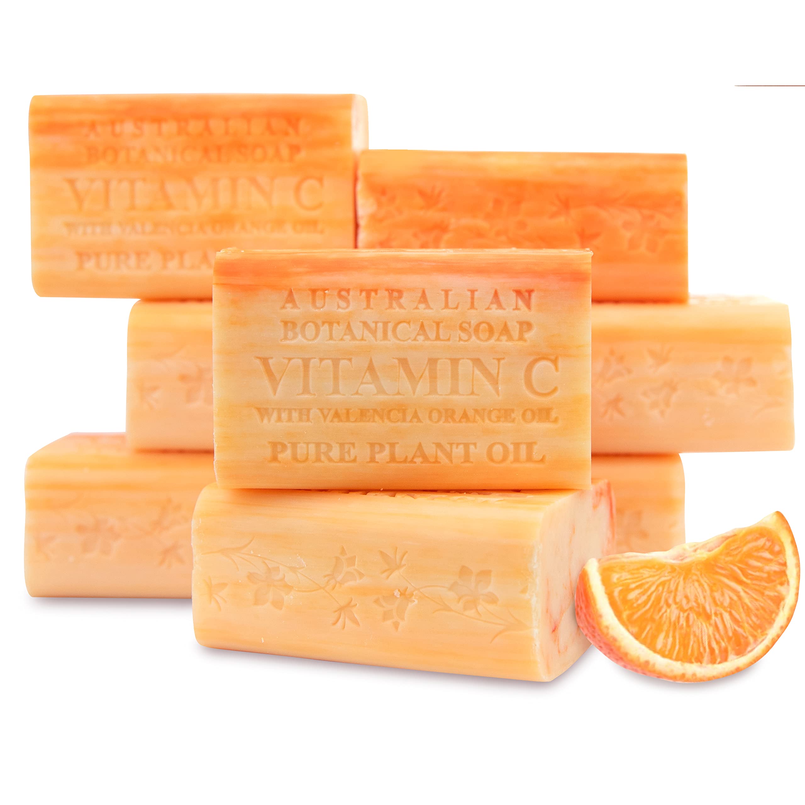 Australian Botanical Soap - Savon orange Valencia pour une peau douce et fraîche.