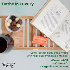 Australian Botanical Soap - Savon triple moulee, mousse dense et durable.