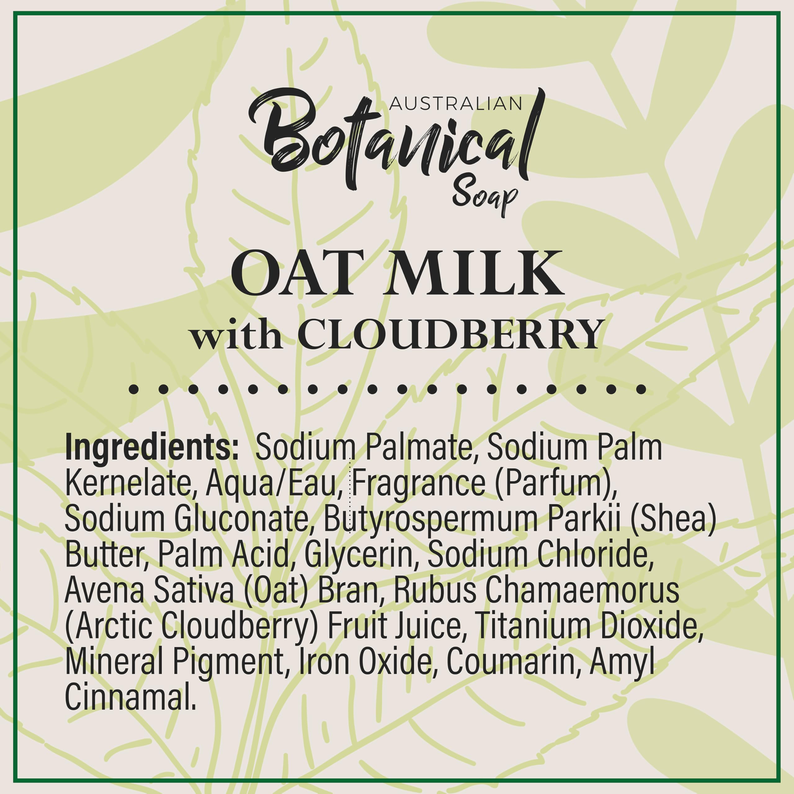 Australian Botanical Soap – usage quotidien, savon qui rince proprement sans résidu.