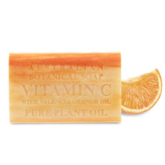 Australian Botanical Soap Vitamin C et orange Valencia, parfum frais et revitalisant.