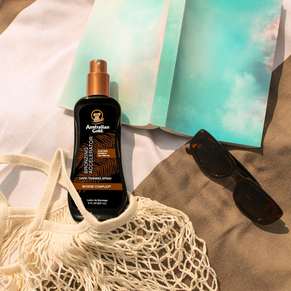 Australian Gold biosine complex prépare et prolonge le bronzage