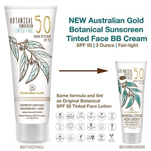 Marque Australian Gold : protection minérale sans produits chimiques.