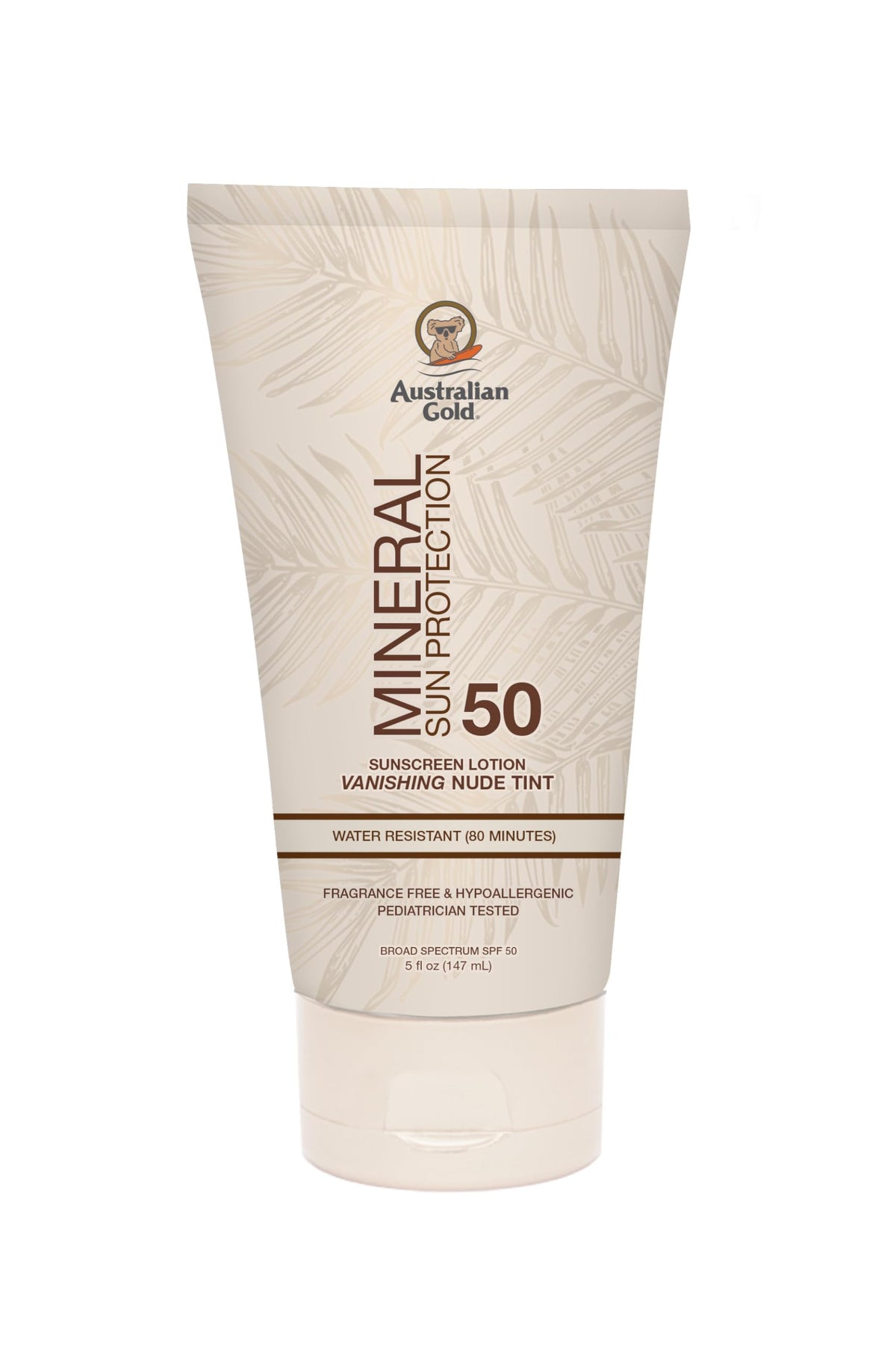 Australian Gold SPF50 minéral: bouteille solaire prête pour l'extérieur avec protection UVA/UVB