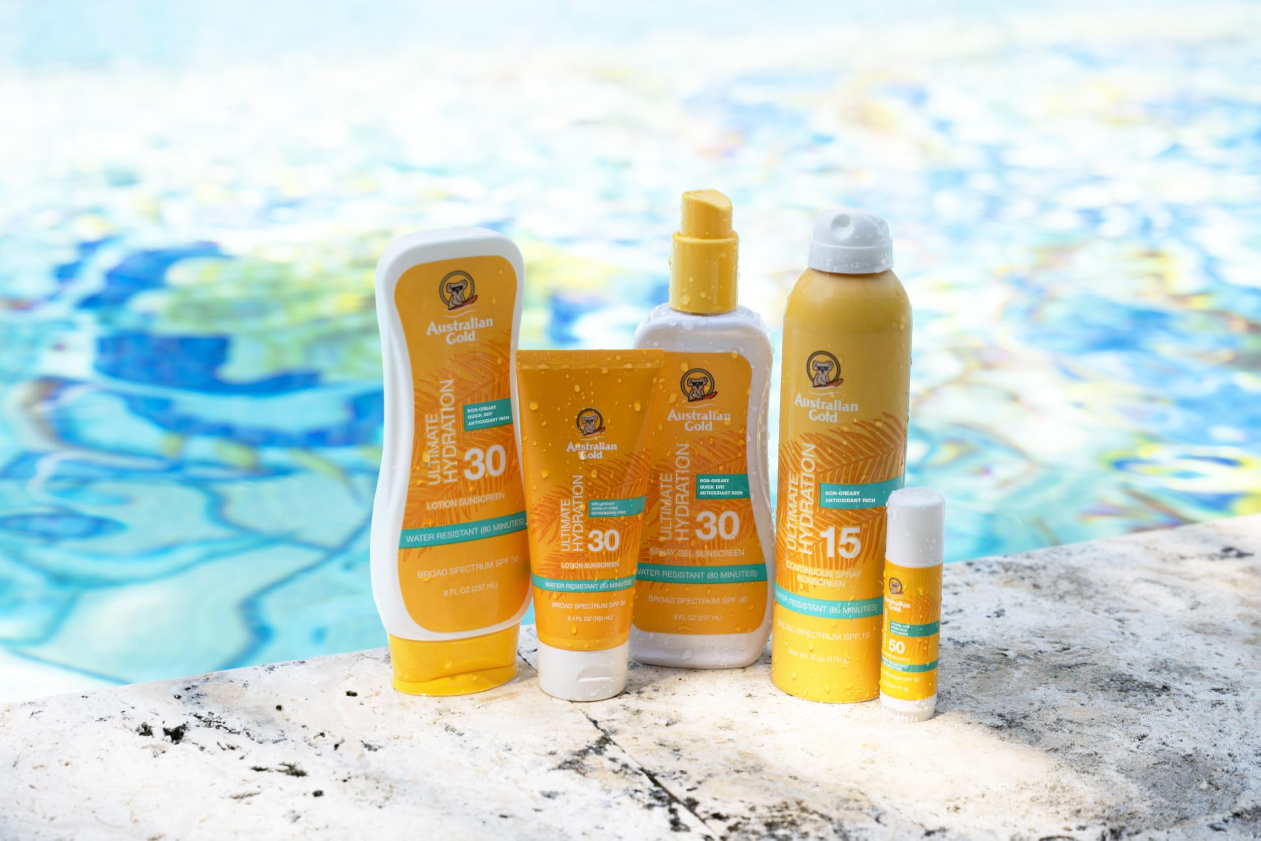 Australian Gold sans oxybenzone et cruelty-free respectant la peau