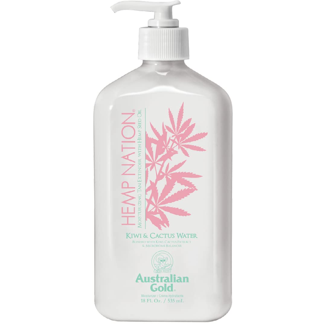 Australian Gold Hemp Nation Kiwi Cactus Water – texture crème, hydratation rapide et facile